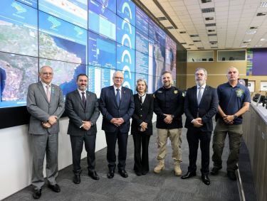 Fotos da ministra Cármen Lúcia e ministro Edson Fachin no CICCN