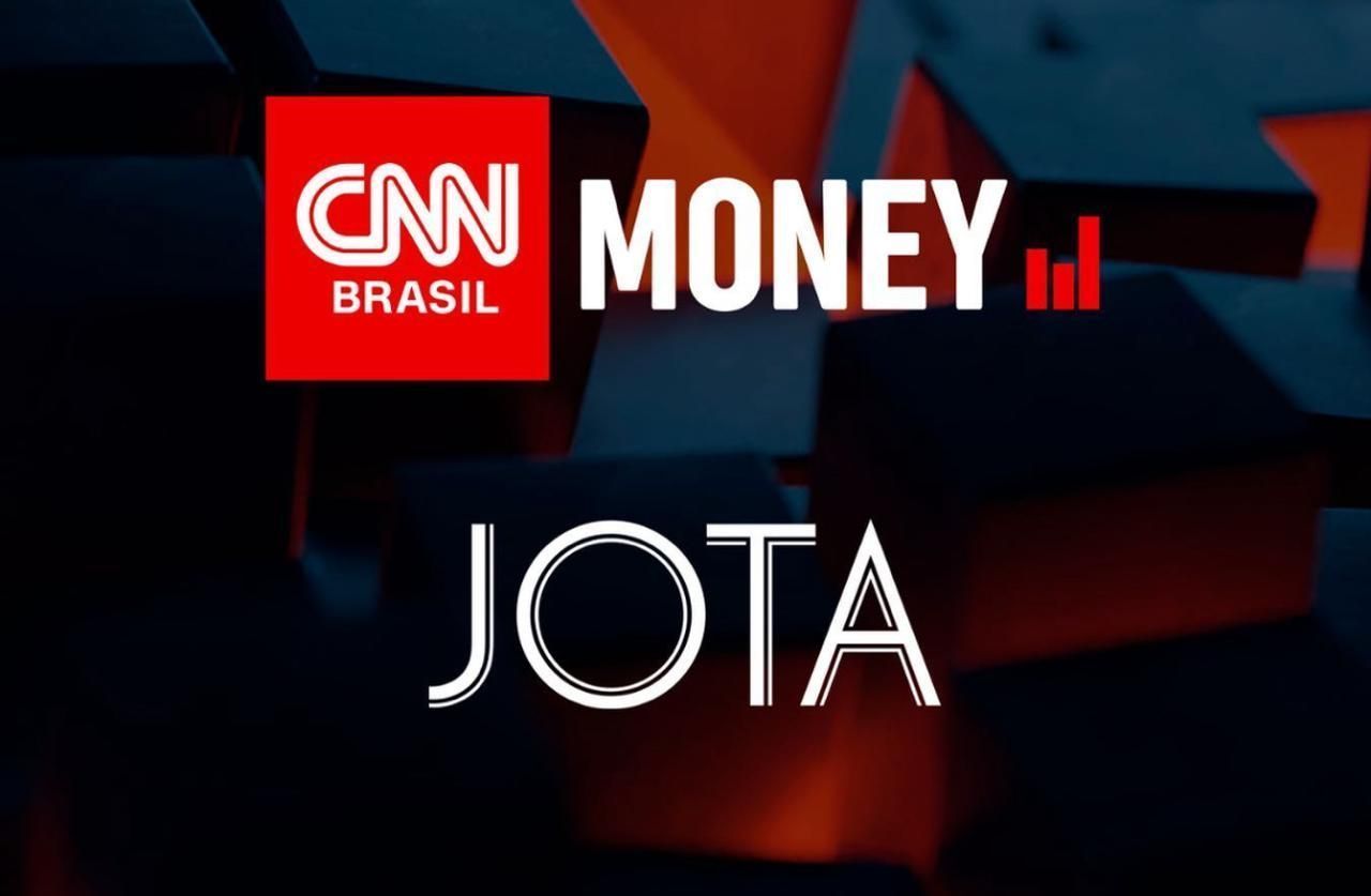Logos do CNN Money e do JOTA