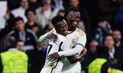 Vini Jr e Camavinga, jogadores do Real Madrid