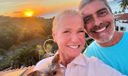 Xuxa e Junno Andrade