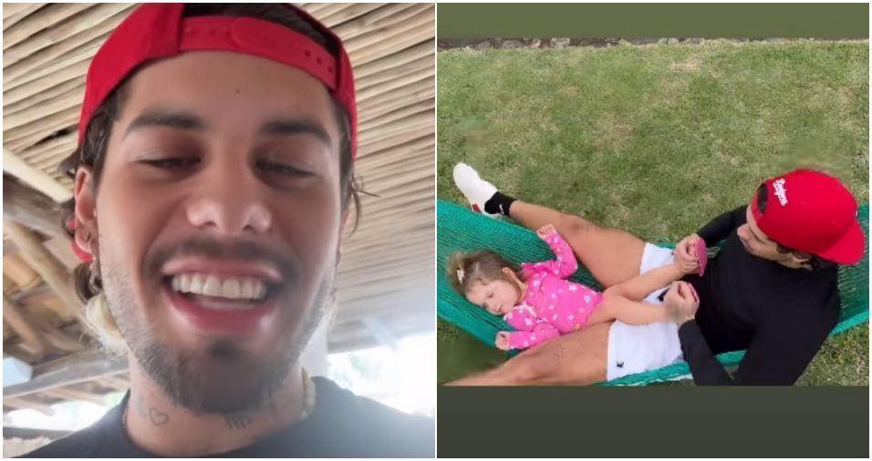 Maria Flor deixa de falar com Zé Felipe após tomar bronca e diverte a web |  CNN Brasil