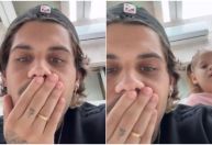 Filha de Virginia e Zé Felipe diverte a web ao bisbilhotar celular do cantor