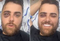 De olho roxo, Zé Neto revela data que terá alta no hospital