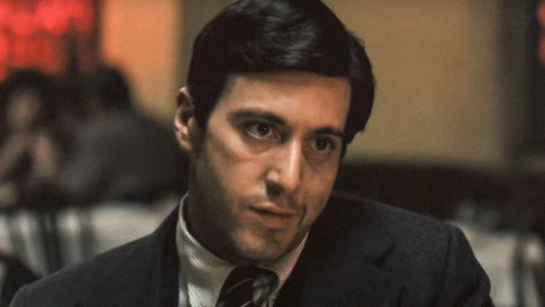 Al Pacino em "O Poderoso Chefão"