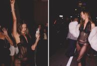 Alessandra Ambrósio mostra after party da Victoria's Secret Fashion Show