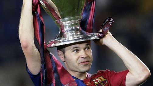 Iniesta é um dos maiores ídolos da história do Barcelona