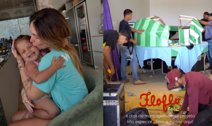 Decoradora dá spoilers da festa de Maria Flor, filha de Virginia e Zé Felipe