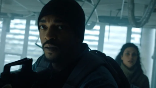Anthony Mackie em "A Linha da Extinção"