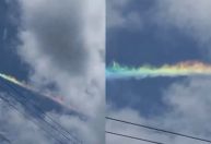 "Arco-íris de fogo": entenda fenômeno raro visto no céu do Piauí