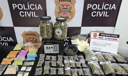 Homem é preso por tráfico de drogas durante ação contra golpistas cibernéticos