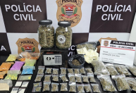 Homem é preso por tráfico de drogas durante ação contra golpistas cibernéticos