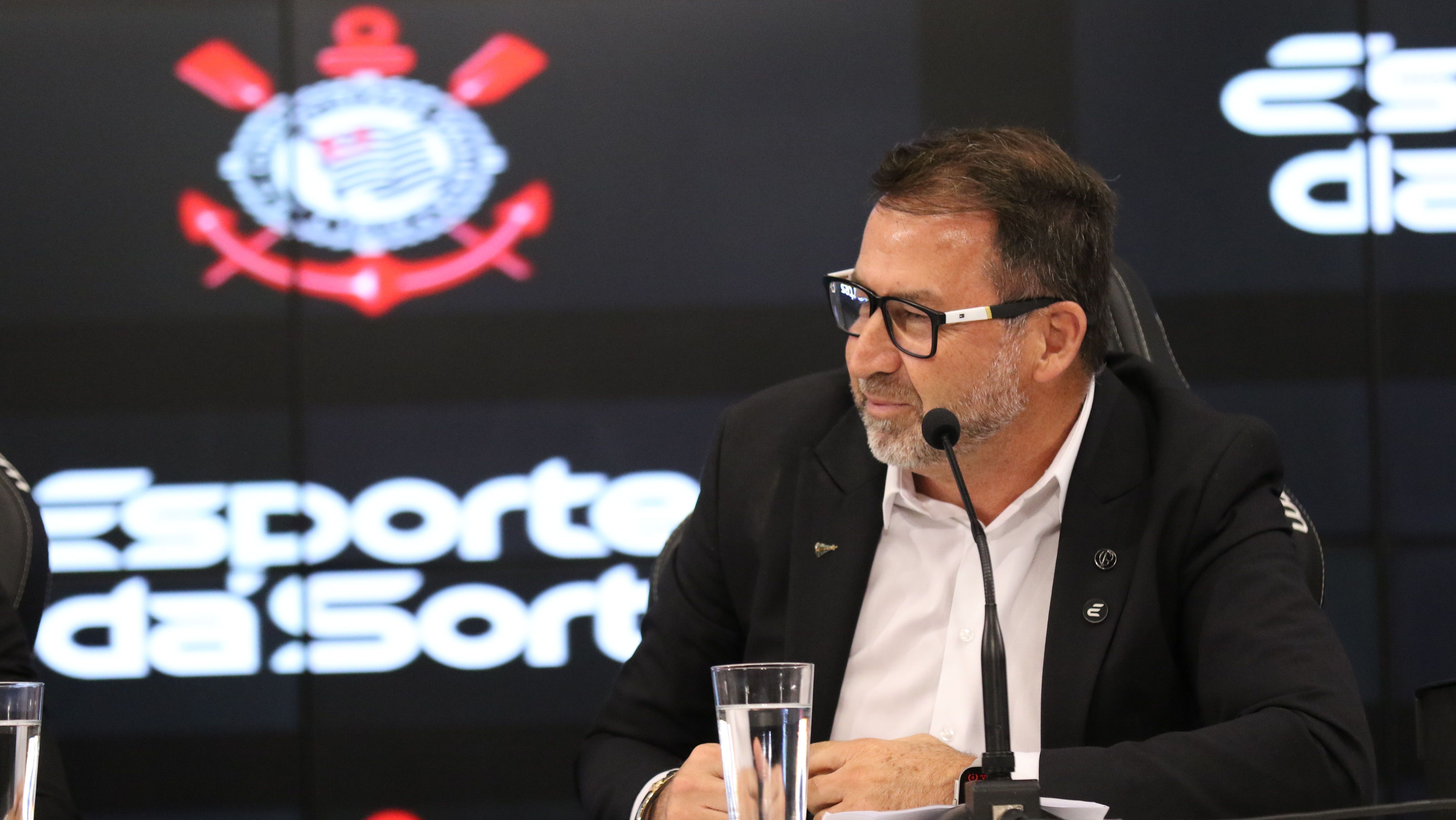 Corinthians anunciou parceria com a Esportes da Sorte em julho deste ano