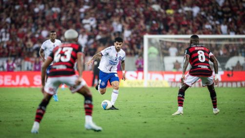 Flamengo x Bahia pela Copa do Brasil no Maracanã