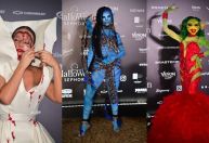 Baile de Halloween reúne famosos com fantasias criativas; veja os looks