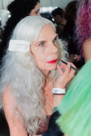 Backstage de beleza SAU Swin na SPFW N58 • Divulgação