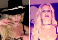 Britney Spears faz dança sensual com lingerie transparente; assista