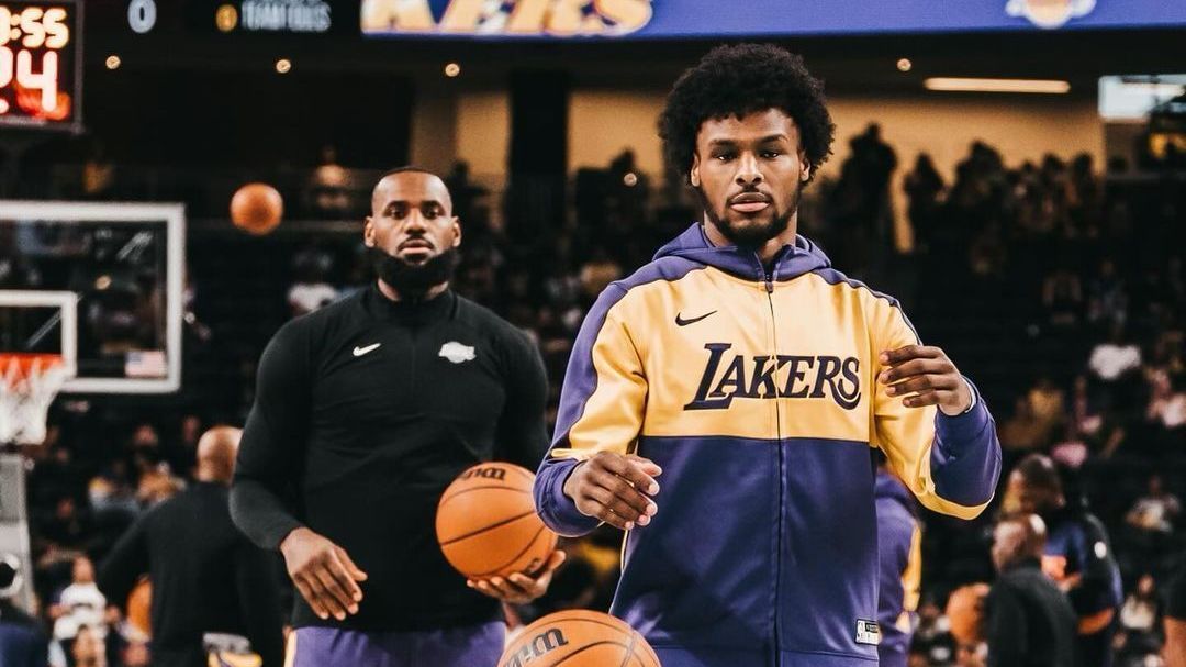 Bronny James, Los Angeles Lakers
