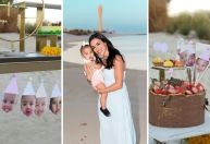 Bruna Biancardi mostra decoração da festa de 1 ano de Mavie