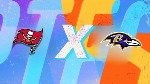 Tampa Bay Buccanners e Baltimore Ravens se enfrentam na NFL