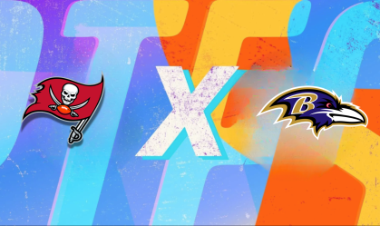 Tampa Bay Buccanners e Baltimore Ravens se enfrentam na NFL