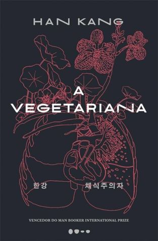 Capa de "A Vegetariana", lançado em 2018 pela editora Todavia • Divulgação