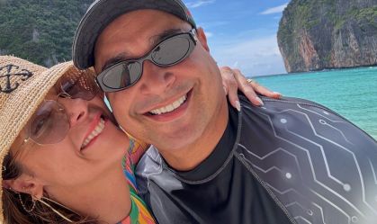 Carla Perez e Xanddy celebram 25 anos juntos