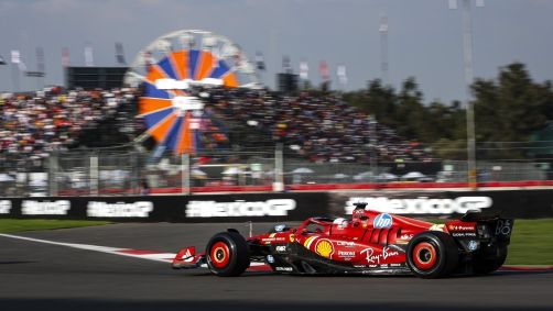 Carlos Sainz terminou o 2º treino do GP do México na liderança
