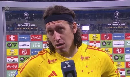 Cássio sobre Cruzeiro na Libertadores: "Quem não acredita, entra de férias"