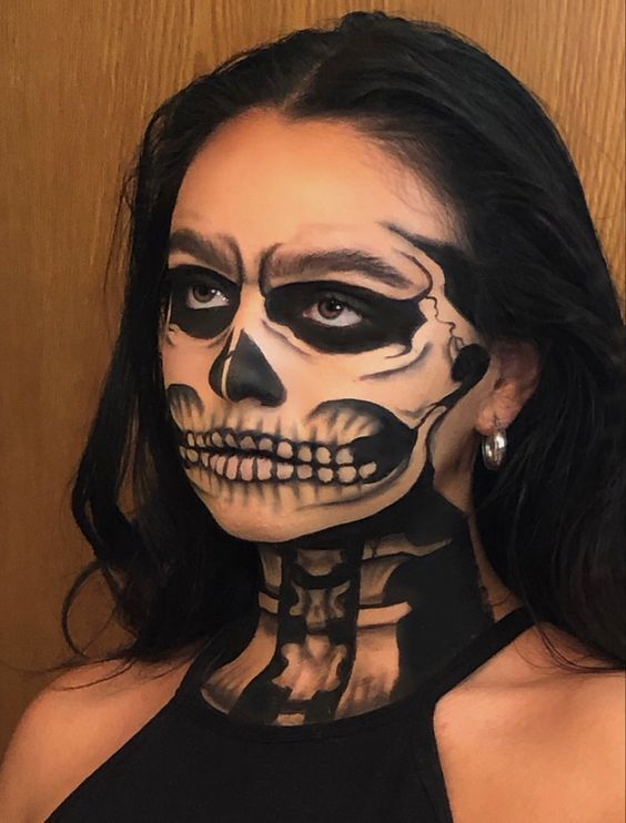 Ideias de maquiagens para o Halloween 2024 • Reprodução/Pinterest