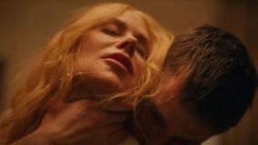 Nicole Kidman e Harris Dickinson protagonizam cenas quentes em &quot;Babygirl&quot;