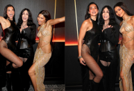 Cher posa ao lado de Zendaya e Dua Lipa em Rock & Roll Hall of Fame