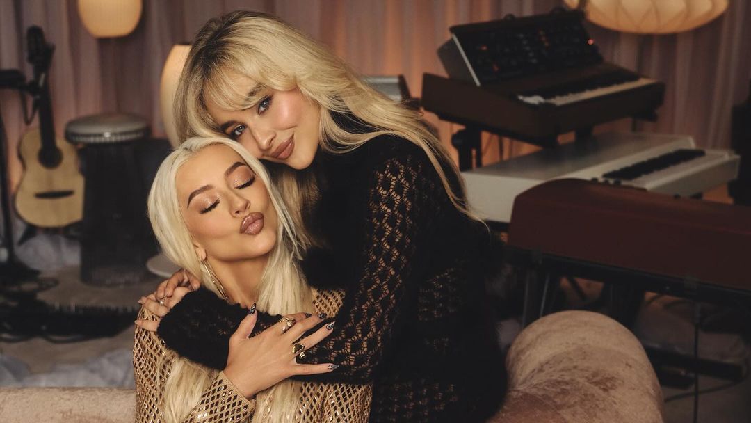 Christina Aguilera deu entrevista para a Time sobre a entrada de Sabrina Carpenter em lista da revista