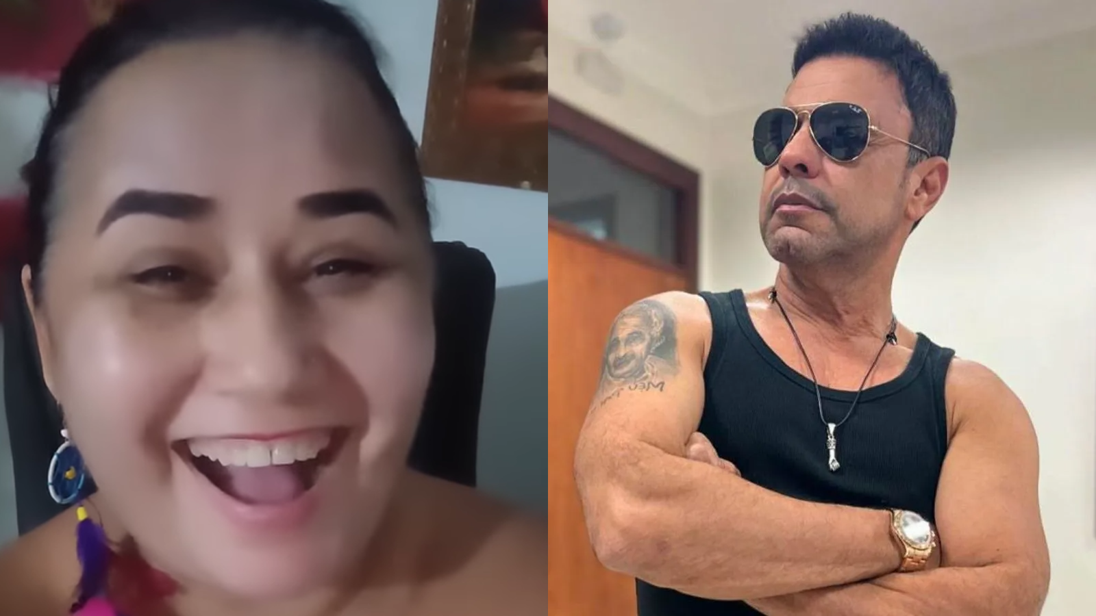 Ela relatou que lembra do cantor participando de cerimônias de religião de matriz africana