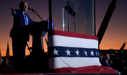 Trump insulta Kamala Harris e elogia jogador de golfe na reta final da campanha
