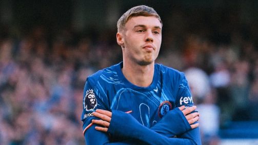 Palmer celebrates goal in Chelsea's victory over Newcastle