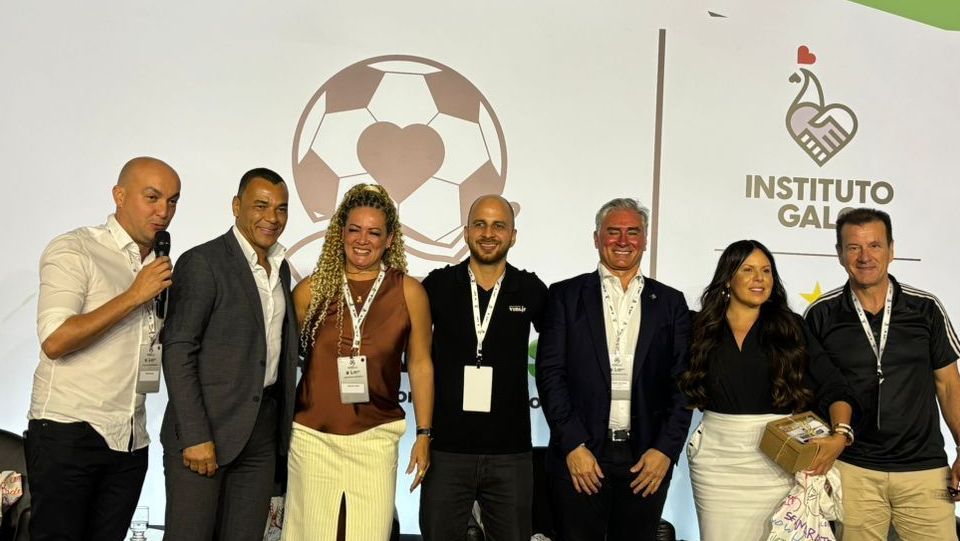 Cafu e Dunga participaram do Futcon & ESG, 1º Congresso Internacional de Futebol & ESG