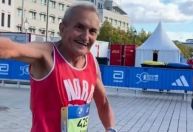 "Lenda de Berlim": homem de 82 anos completa maratona pela 43ª vez