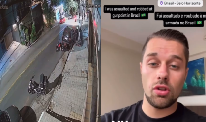 Youtuber americano é assaltado e agredido em São Paulo
