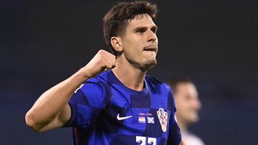 Igor Matanović marcou seu primeiro gol pela seleção da Croácia