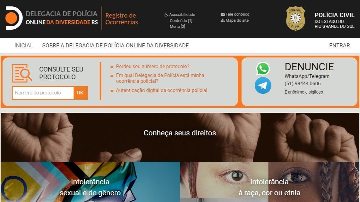delegacia diversidade