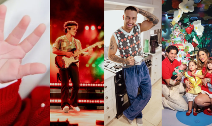 Outubro teve festas, anúncios de gravidez e perdas; relembre