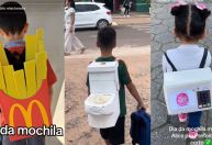 Dia da Mochila Maluca: veja as invenções mais divertidas de pais e alunos