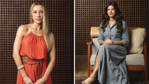 Vanessa Bueno (Diana) e Mariana Santos (Fátima) integram elenco de "Mania de Você"