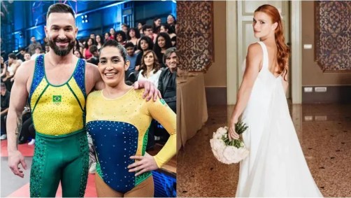 Diego Hypolito, Dani Hypolito e Jade Barbosa