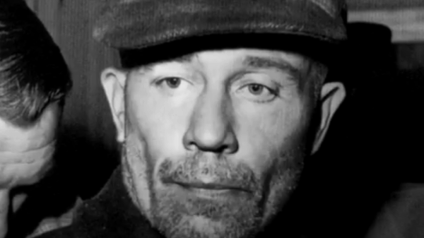 Imagem de Ed Gein no documentário "Psycho: The Lost Tapes of Ed Gein" • Reprodução