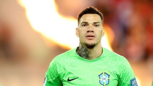 Ederson, goleiro da Seleção Brasileira