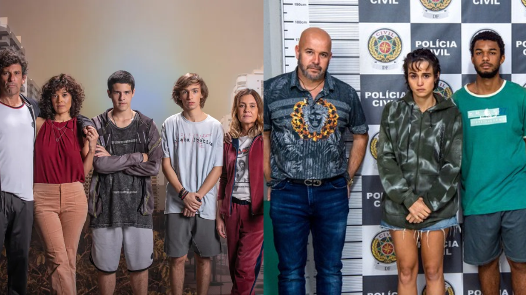 Os elencos de "Os Outros" e "Justiça"
