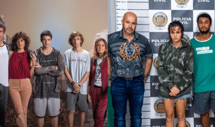 Os elencos de "Os Outros" e "Justiça"