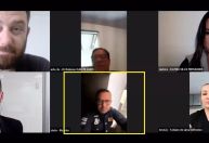 Vídeo: réu se esconde embaixo da mesa para tentar enganar juiz durante audiência
