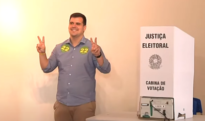 Eleições 2024: candidato à prefeitura de BH, Bruno Engler, na região Centro-Sul